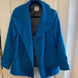 Blue peacoat size medium